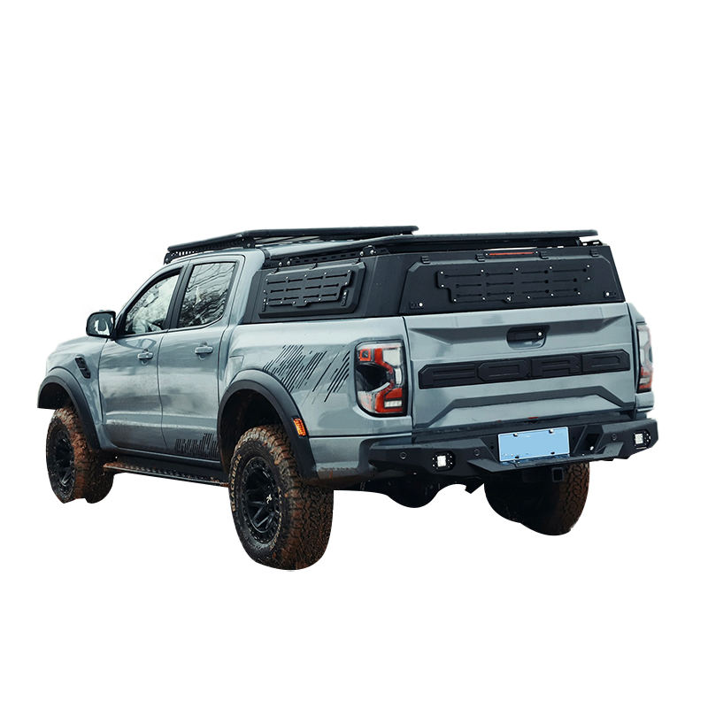 Captador superior rígido de aço à prova d'água 4x4 caminhão topper camper tonneau tampa de cama dossel para jeep gladiador